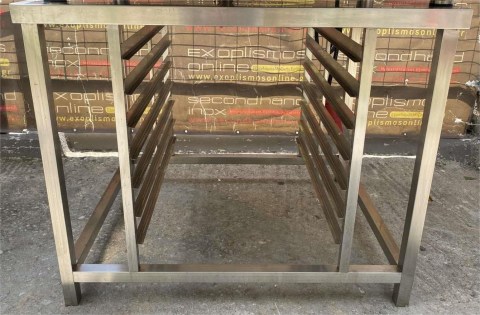 Βάση Φούρνου Ανοξείδωτη Για 7 Θέσεις 54x80Cm Μεταχειρισμένη